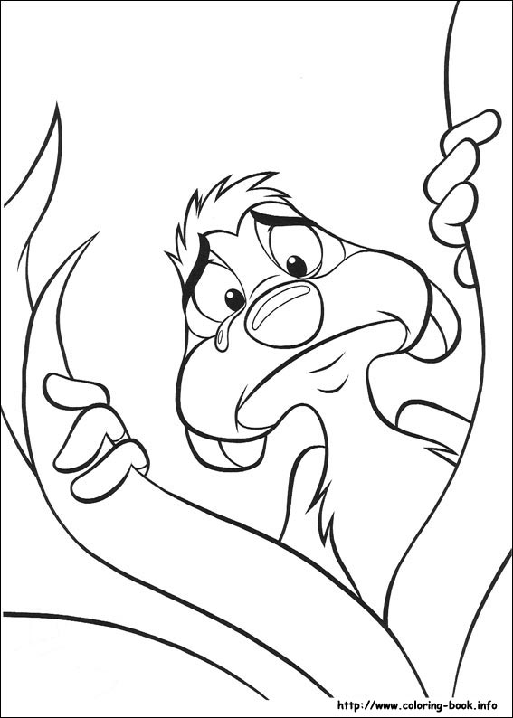 The Lion King coloring picture